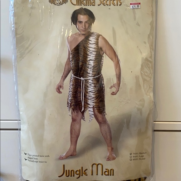 Jungle Man Costume - Picture 1 of 2